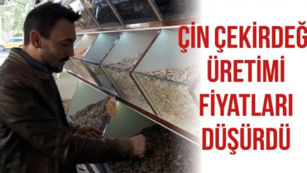 Çin çekirdeği üretimi fiyatları düşürdü