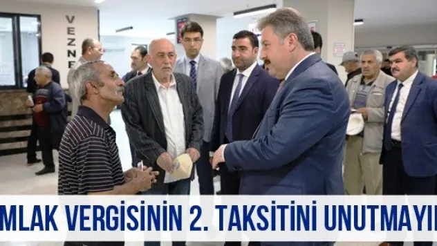 Emlak vergisinin 2. taksitini unutmayın