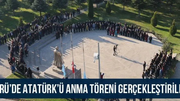 ERÜ'de Atatürk'ü Anma Töreni Gerçekleştirildi