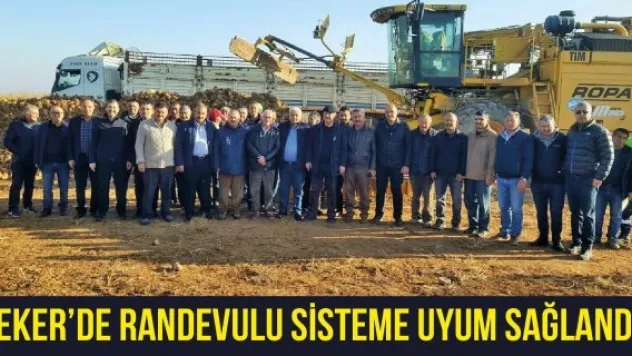 Şeker'de randevulu sisteme uyum sağlandı