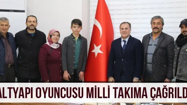 Altyapı oyuncusu milli takıma çağrıldı