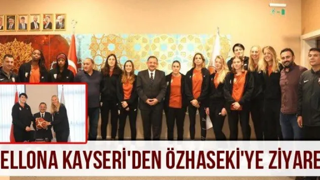 Bellona Kayseri'den Özhaseki'ye ziyaret
