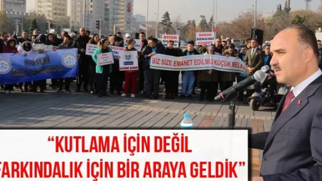 'Kutlama için değil farkındalık için bir araya geldik'