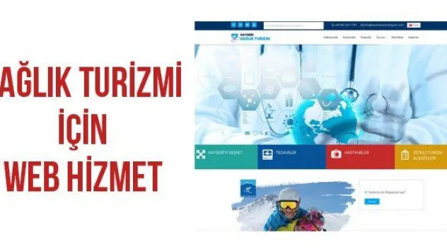 Sağlık turizmi için web hizmet