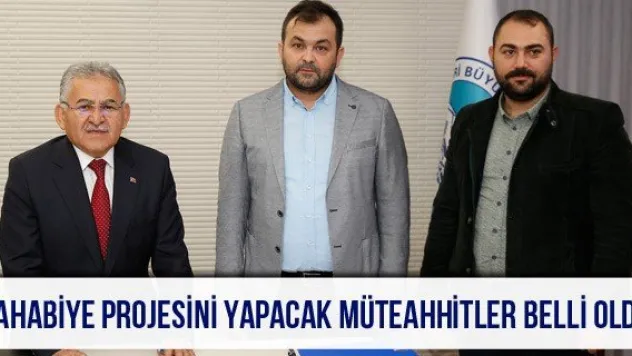 Sahabiye Projesini Yapacak Müteahhitler Belli Oldu