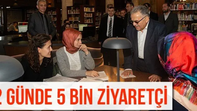 2 günde 5 bin ziyaretçi