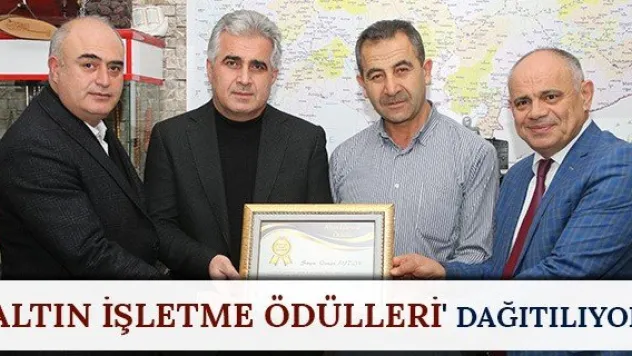 'Altın işletme ödülleri' Dağıtılıyor