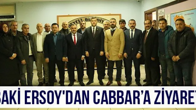 Baki Ersoy'dan Cabbar'a ziyaret