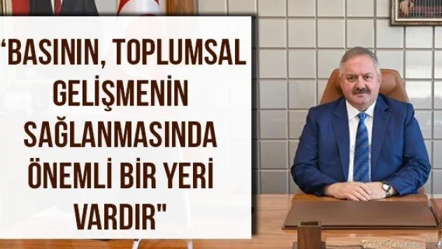 'Basının, Toplumsal Gelişmenin Sağlanmasında Önemli Bir Yeri Vardır&quot