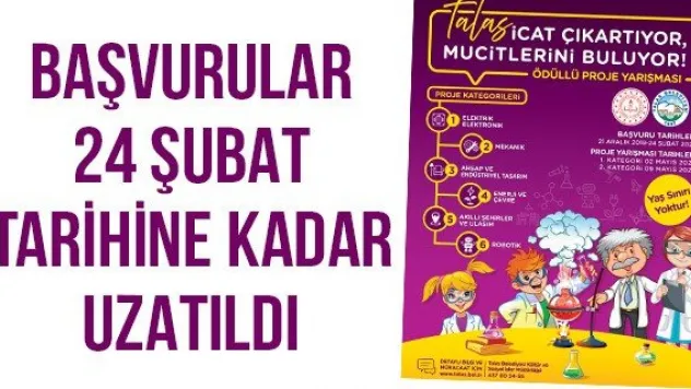 Başvurular 24 Şubat tarihine kadar uzatıldı