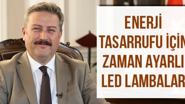 Enerji tasarrufu için zaman ayarlı LED lambalar