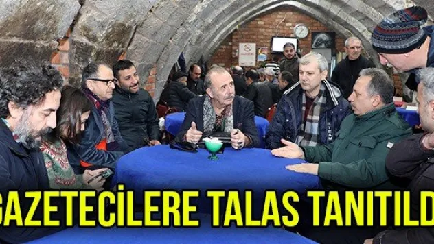 Gazetecilere Talas Tanıtıldı
