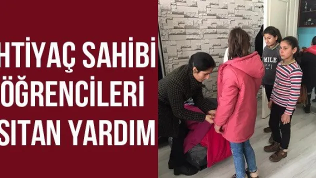 İhtiyaç Sahibi Öğrencileri Isıtan Yardım