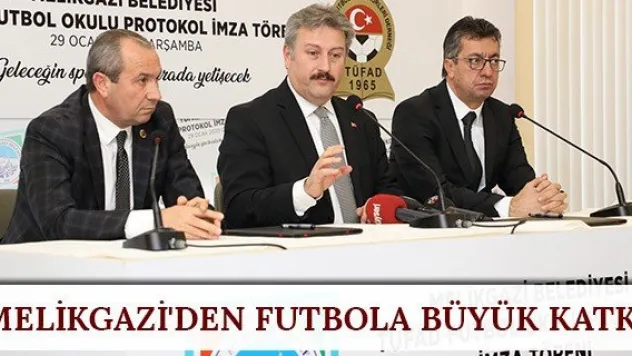 Melikgazi'den futbola büyük katkı