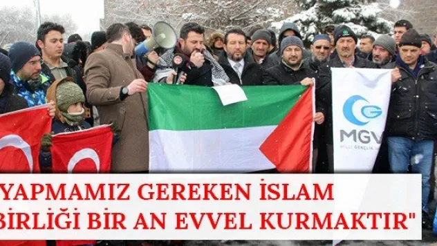 &quotYapmamız gereken İslam Birliği bir an evvel kurmaktır&quot
