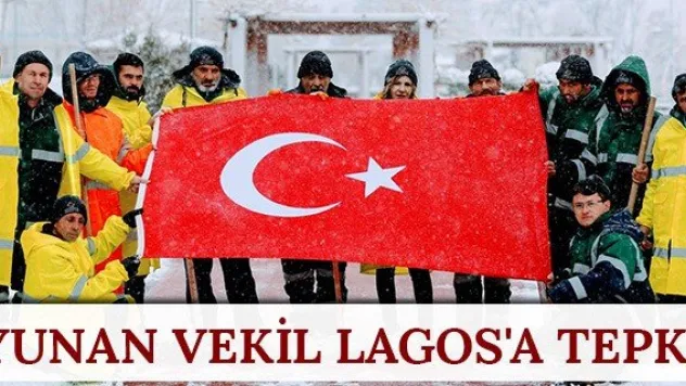 Yunan Vekil Lagos'a Tepki