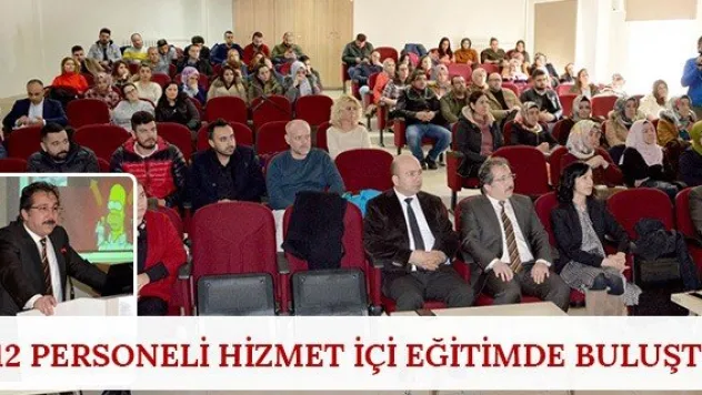 112 Personeli Hizmet İçi Eğitimde Buluştu