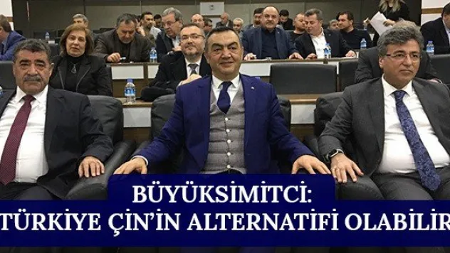 Büyüksimitci: 'Türkiye Çin'in alternatifi olabilir'