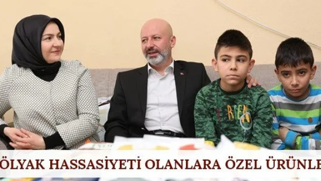 Çölyak hassasiyeti olanlara özel ürünler