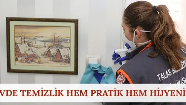 Evde temizlik hem pratik hem hijyenik