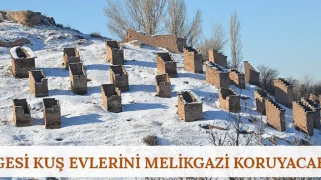 Gesi kuş evlerini Melikgazi koruyacak