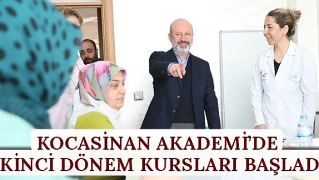 Kocasinan Akademi'de ikinci dönem kursları başladı