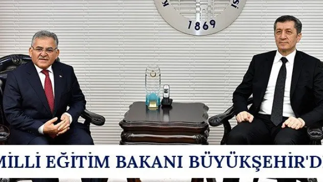 Milli Eğitim Bakanı Büyükşehir'de