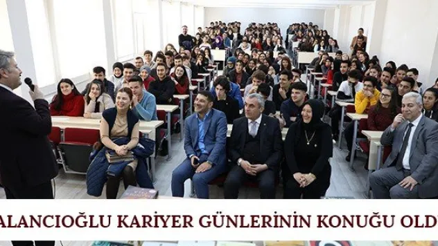 Palancıoğlu kariyer günlerinin konuğu oldu