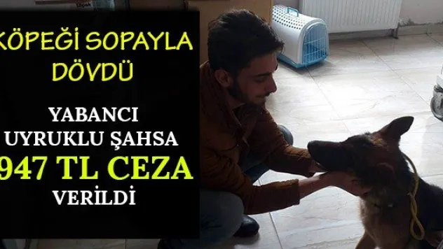 Yabancı Uyruklu Şahsa 947 TL Ceza Verildi