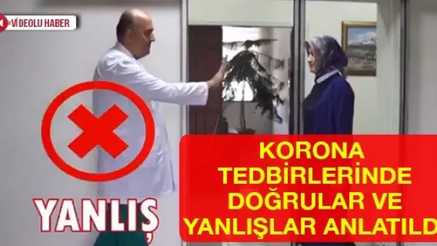 Korona tedbirlerinde doğrular ve yanlışlar anlatıldı