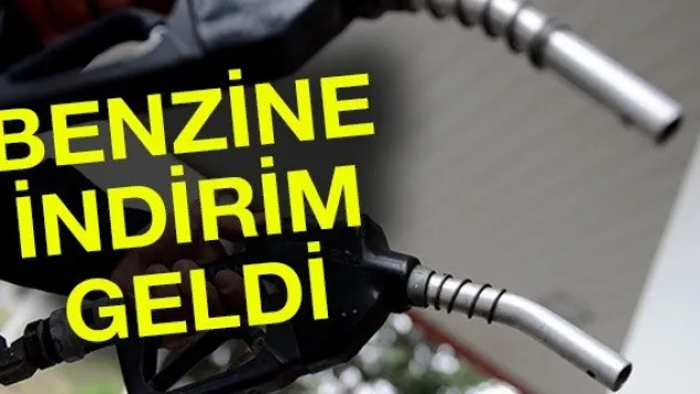 Benzine indirim geldi