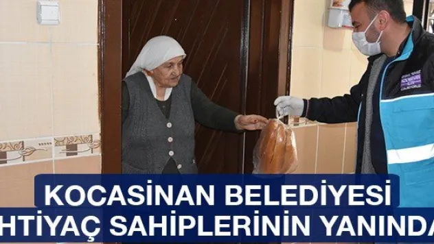 Kocasinan Belediyesi ihtiyaç sahiplerinin yanında