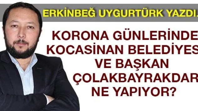 Korona Günlerinde Kocasinan Belediyesi ve Başkan Çolakbayrakdar ne yapıyor?