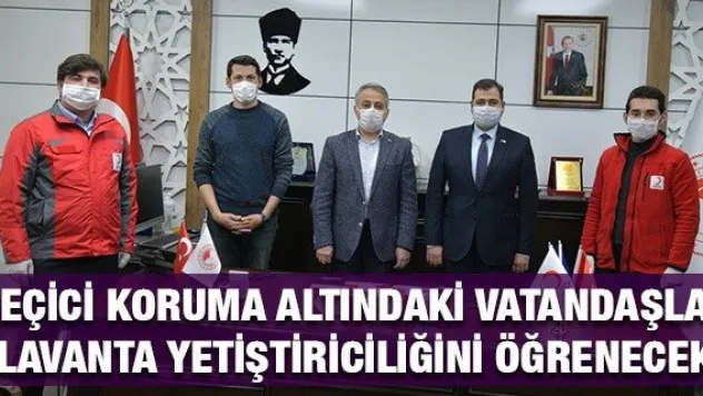 Geçici Koruma Altındaki Vatandaşlar Lavanta Yetiştiriciliğini Öğrenecek