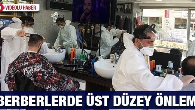 Kayseri'de 50 gün sonra iş başı yapan berberden üst düzey önlem