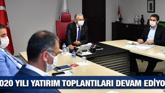 2020 yılı yatırım toplantıları devam ediyor