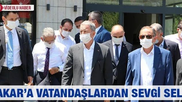 Akar'a vatandaşlardan sevgi seli: &quotAllah sizlerden razı olsun&quot