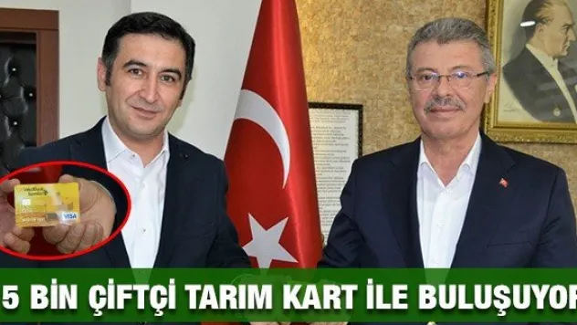 Kayseri Şeker 15 bin çiftçiyi tarım kart ile buluşturuyor