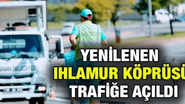Kocasinan'da yenilenen Ihlamur Köprüsü trafiğe açıldı
