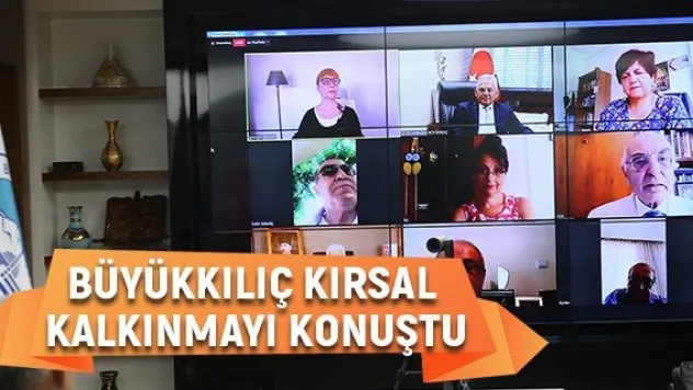 Büyükkılıç kırsal kalkınmayı konuştu