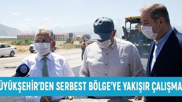 Büyükşehir'den Serbest Bölge'ye yakışır çalışma