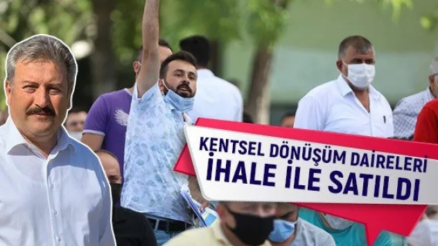 Kentsel dönüşüm daireleri ihale ile satıldı
