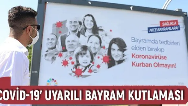 Kocasinan'dan 'Covid-19' uyarılı bayram kutlaması