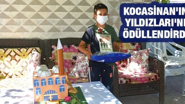 Kocasinan'ın Yıldızları'nı ödüllendirdi