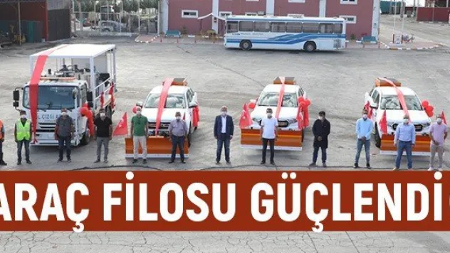 Melikgazi Belediyesi araç filosunu daha da güçlendirdi
