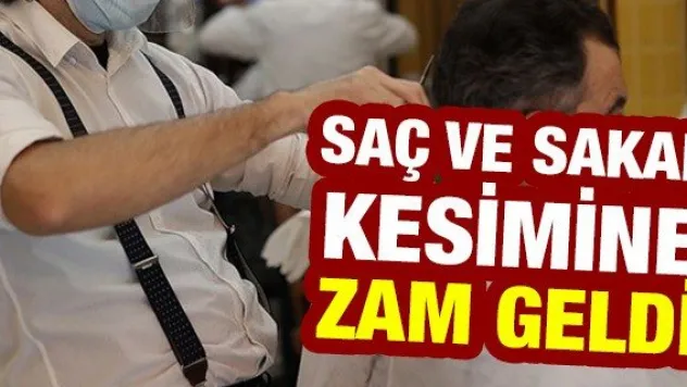 Saç ve sakal kesimine zam geldi