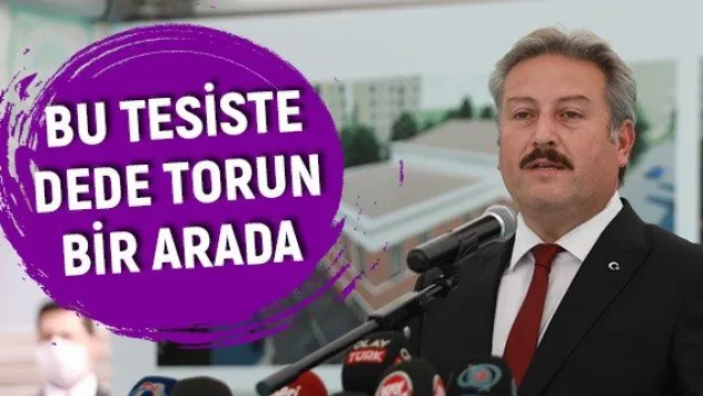 Bu tesiste dede torun bir arada