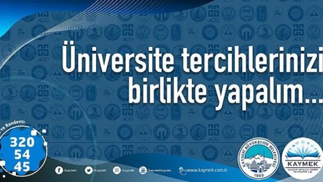 Büyükşehir tercih maratonunda öğrencileri yalnız bırakmıyor