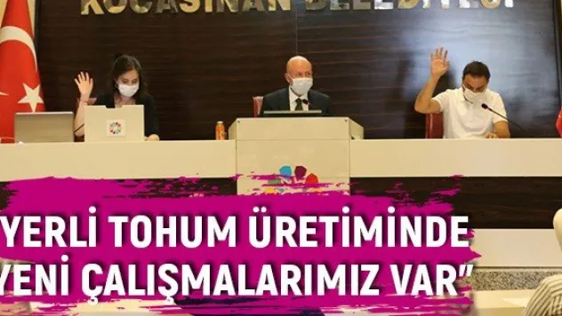 Çolakbayrakdar: 'Yerli tohum üretiminde yeni çalışmalarımız var'