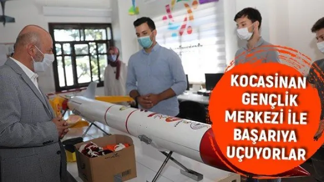 Kocasinan Gençlik Merkezi ile başarıya uçuyorlar